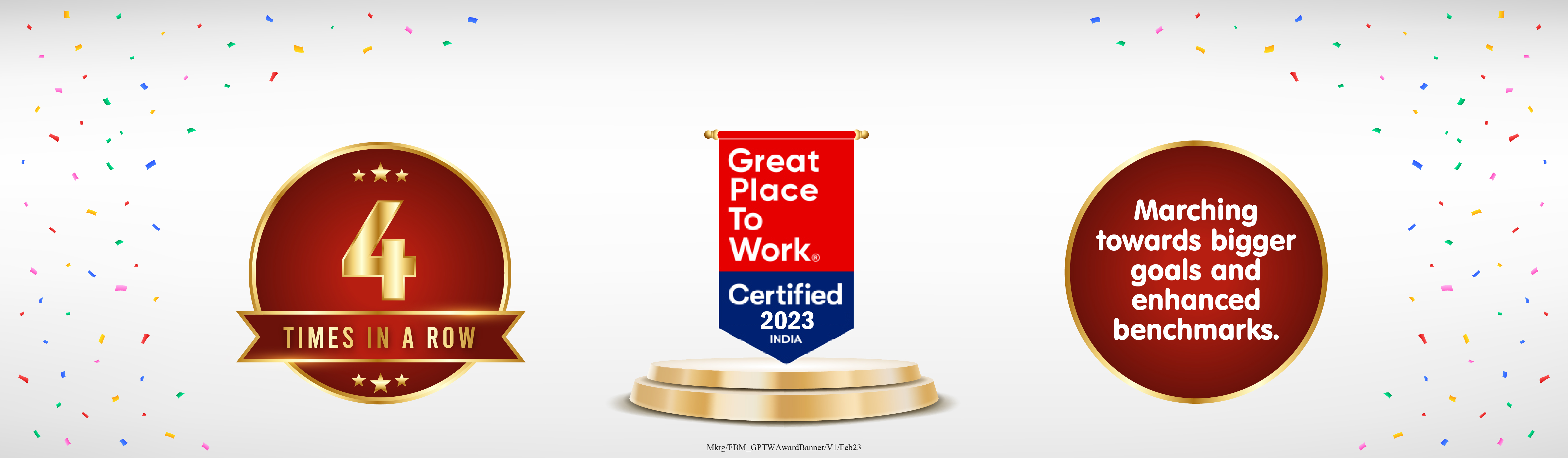 Great Place To Work Certified Badge