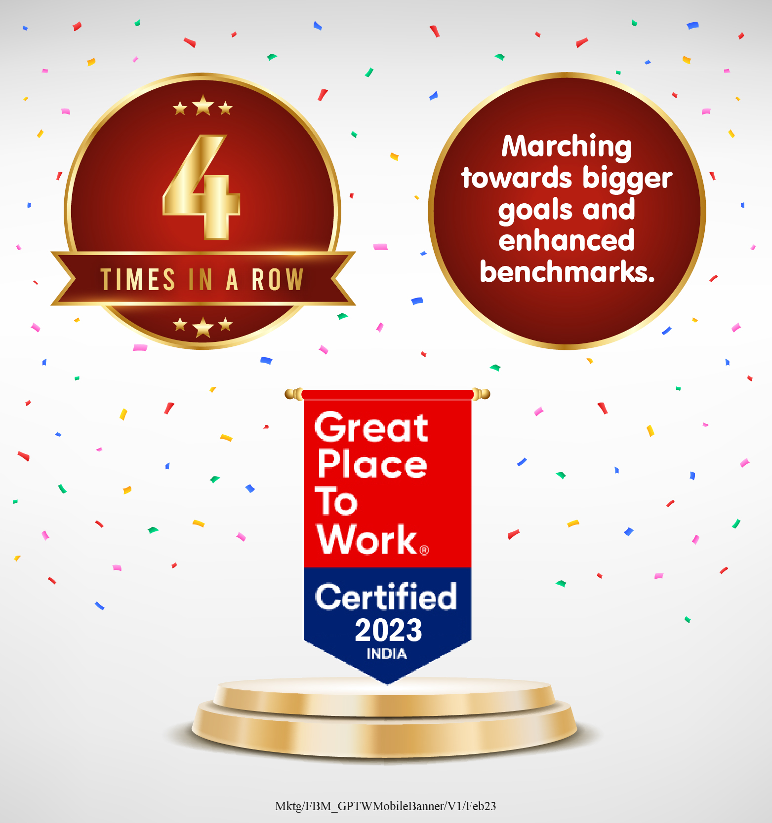 Certified Badge For Great Place To Work