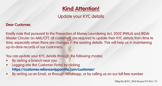 Update Your Kyc Details