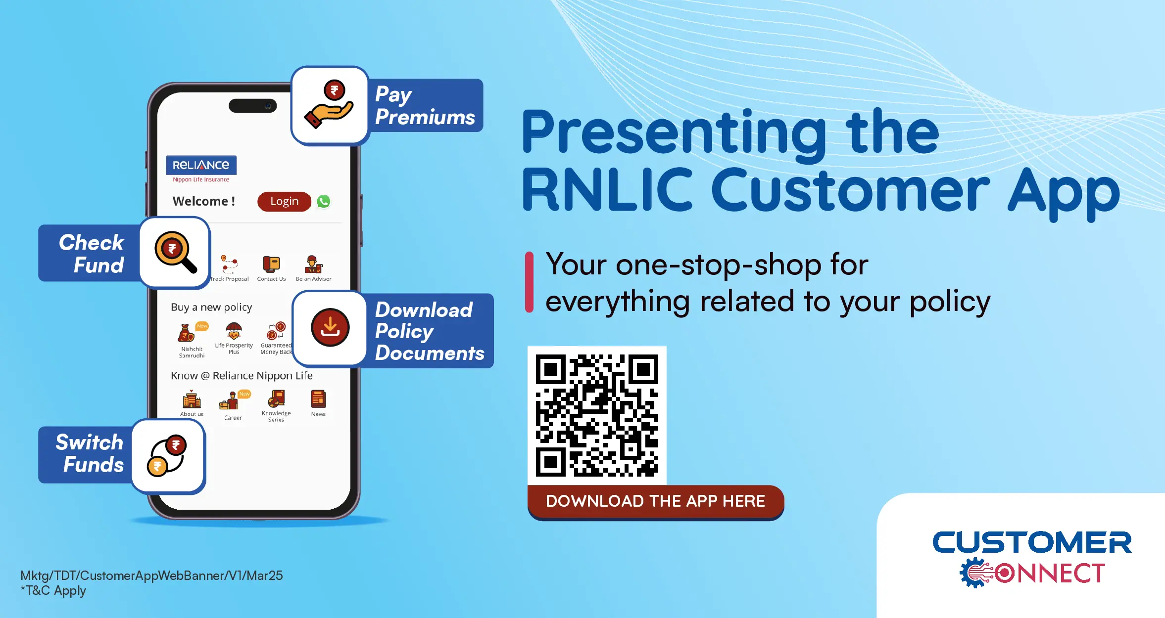 RNL Presenting the Customer App