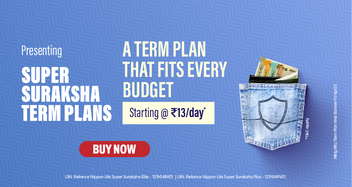 RNL Super Suraksha Plans Launch Banner